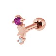 July Birthstone Helix Ear Piercing TIP-3603 